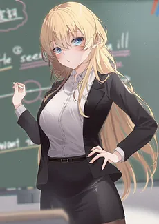 Sensei…… Kisu wa Jugyō no Han’i-gaidesu