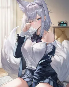 Senpai, Your Fox Tail Is Showing