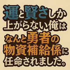 I, Whose Only Talents are Luck and Intelligence, Have been Appointed as the Hero’s Supply Officer