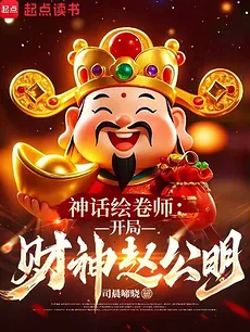 Mythological Realm Scroll Painter: Starting with God of Wealth Zhao Gongming
